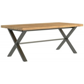 Fusion Oak Dining Table - 8 Seater - thumbnail 1