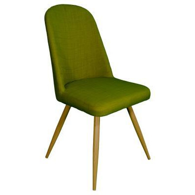 Reya Green Fabric Dining Chair (Sold in Pairs)