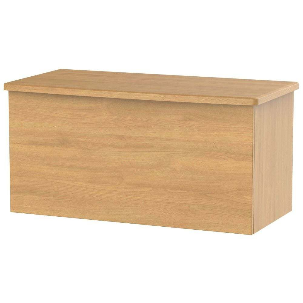 Sherwood Modern Oak Blanket Box
