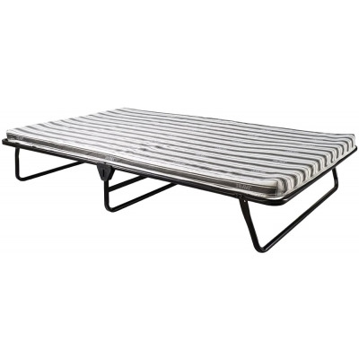 Jay-Be Metal Small Double Folding Bed - Value Airflow Fibre, Supreme Airflow Fibre & Supreme Pocket Sprung - image 1