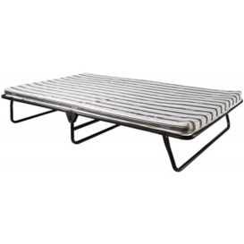 Jay-Be Metal Small Double Folding Bed - Value Airflow Fibre, Supreme Airflow Fibre & Supreme Pocket Sprung