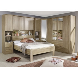 Rivera Bedroom Set with 160cm Bed in Sonoma Oak