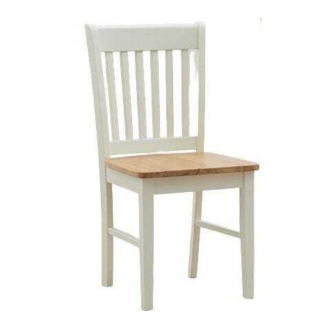 Nayeli Oak and Cream Dining Chairs (Sold in Pairs) - image 1