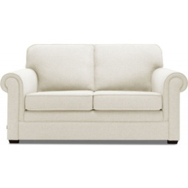 Classic Pocket Sprung Fabric Sofa Bed - Comes in Cream, Duck Egg & Aubergine Options - thumbnail 1