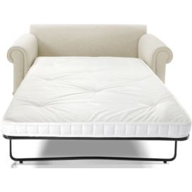 Classic Pocket Sprung Fabric Sofa Bed - Comes in Cream, Duck Egg & Aubergine Options - thumbnail 2