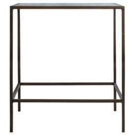 Norwich Bronze and Glass Side Table