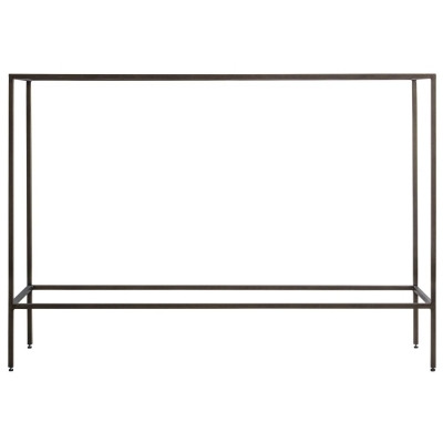 Norwich Glass and Metal Console Table - Comes in Silver and Champagne Options - image 1