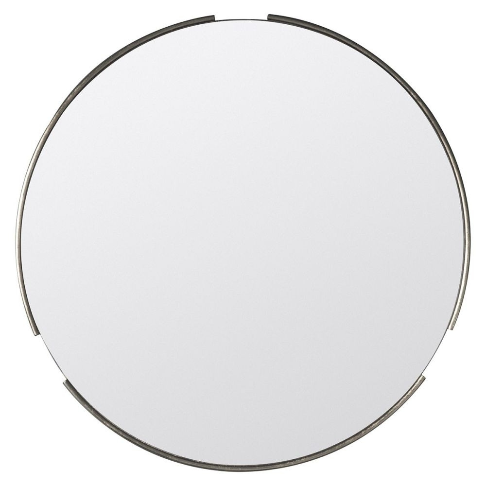 Blakely Silver Round Mirror - 80cm x 80cm