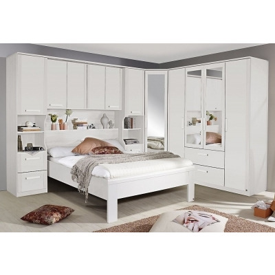 Rivera Bedroom Set with 140cm Bed in Alpine White