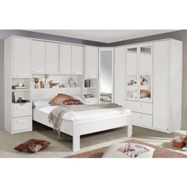 Rivera Bedroom Set with 160cm Bed in Alpine White