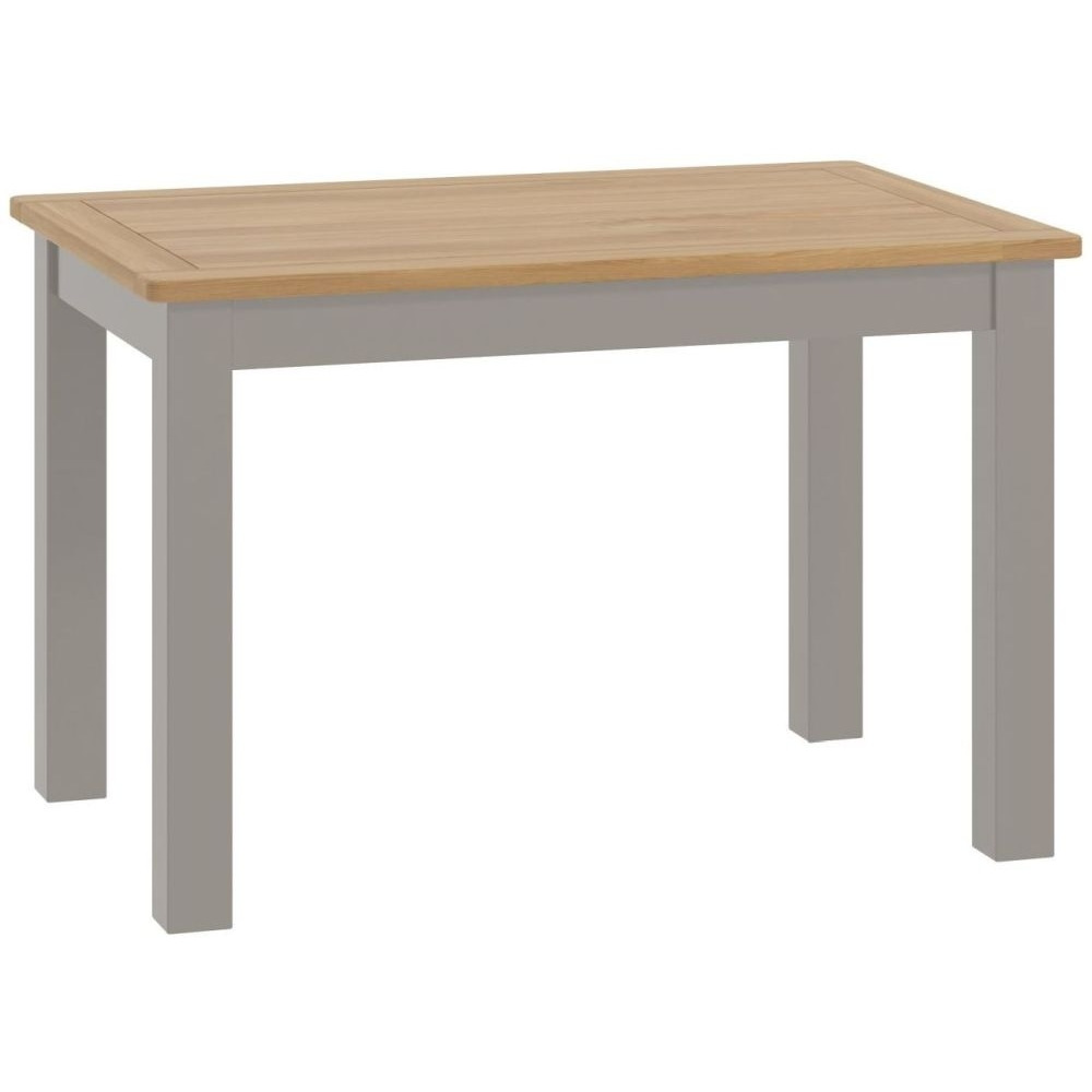 Portland Stone Painted 120cm Dining Table - image 1