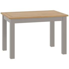 Portland Stone Painted 120cm Dining Table - thumbnail 1
