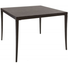 Gillmore Space Fitzroy Charcoal 100cm Square Dining Table