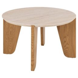 Dockland Coffee Table - Round - Oak - thumbnail 2