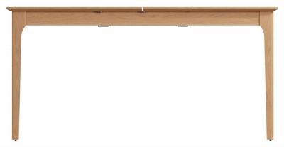 Appleby Oak 6 Seater Butterfly Extending Dining Table - image 1