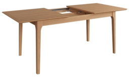 Appleby Oak 6 Seater Butterfly Extending Dining Table - thumbnail 2