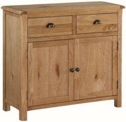 Kilmore Oak 90cm Small 2 Door Sideboard