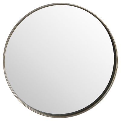 Bronze Round Wall Mirror - 70cm x 70cm