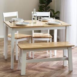 Linwood White Painted 4 Seater Dining Table