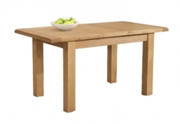 Dorset Oak Large 4 Seater Extending Dining Table - thumbnail 1