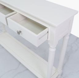 Delta White Console Table - thumbnail 2