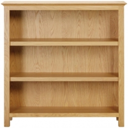 Arlington Oak Low Bookcase