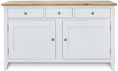 Stafford Grey Painted 2 Door 3 Drawer Sideboard - image 1