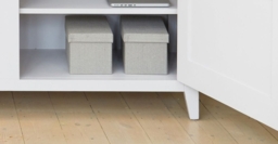 Stafford Grey Painted 2 Door 3 Drawer Sideboard - thumbnail 3