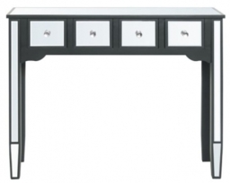 Value Laurel Black Console Table - thumbnail 1