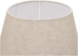 Delaney Wood Natural Wash Spindle Lamp with Linen Shade - thumbnail 3