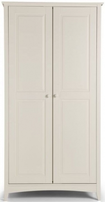 Cameo Stone White Pine 2 Door Wardrobe - image 1