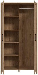 Malte Brun Waterford Oak Hallway Wardrobe - thumbnail 3