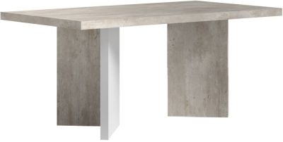 Modern Treviso White Italian 6 Seater Dining Table - image 1