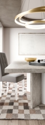 Modern Treviso White Italian 6 Seater Dining Table - thumbnail 2