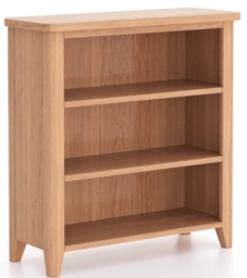 Arden Natual Oak Low Bookcase