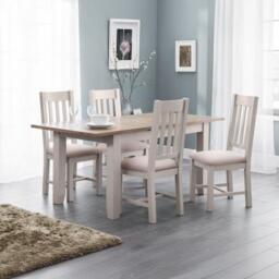 Richmond Grey 4-6 Seater Extending Dining Table