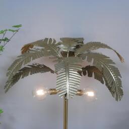 Gold Palm Tree Table Lamp - thumbnail 3