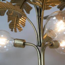 Gold Palm Tree Table Lamp - thumbnail 4