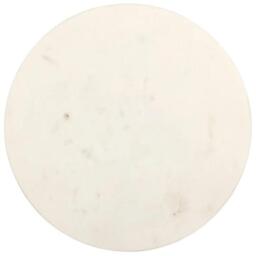 Misty Marble Top Round Side Table - thumbnail 2