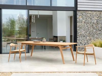 Alexander Rose Dana Teak Garden Dining Table - 270cm - image 1