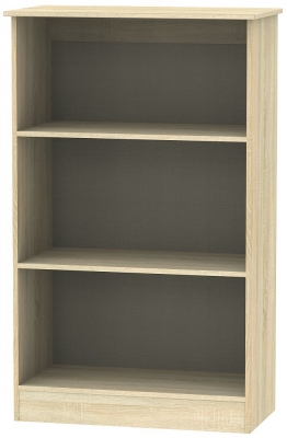 Contrast Oak Effect Bookcase