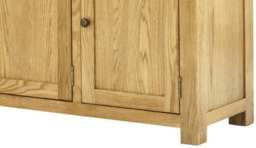 Portland Oak Medium 3 Door Sideboard - thumbnail 3