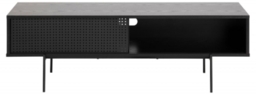 Angus Black 140cm TV Unit