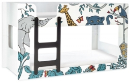 Safari White Novelty Bunk Bed - thumbnail 1