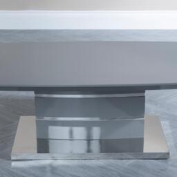 Clearance - Rimini Grey Gloss Coffee Table - thumbnail 4