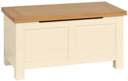 Lundy Ivory Painted Blanket Box