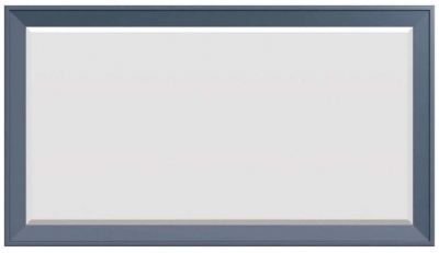 Ringwood Blue Painted Large Wall Mirror - 160cm x 90cm - image 1