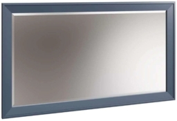 Ringwood Blue Painted Large Wall Mirror - 160cm x 90cm - thumbnail 2
