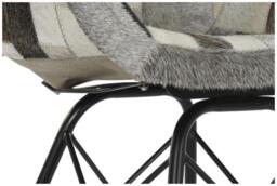 Grey Fabric Dining Chair - thumbnail 5