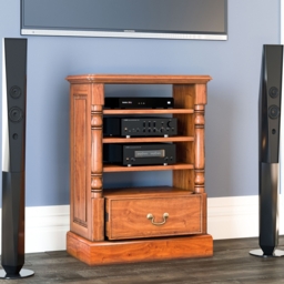 La Reine Mahogany Entertainment Cabinet - thumbnail 2